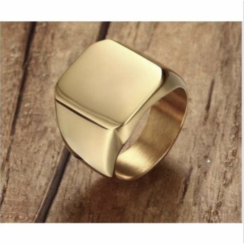 Gold Bold Ring For Men